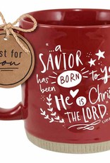 Ceramic Chrismas Mug: A Savior is Born (Luke 2:11)