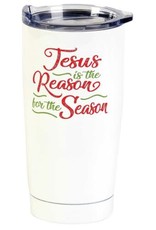 Jesus is the Reason White Tumbler
