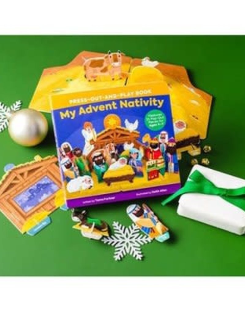 My Advent Nativity Press-Out-and-Play Book