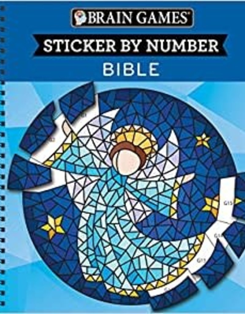 Sticker by Number: Bible (28 Images to Sticker)