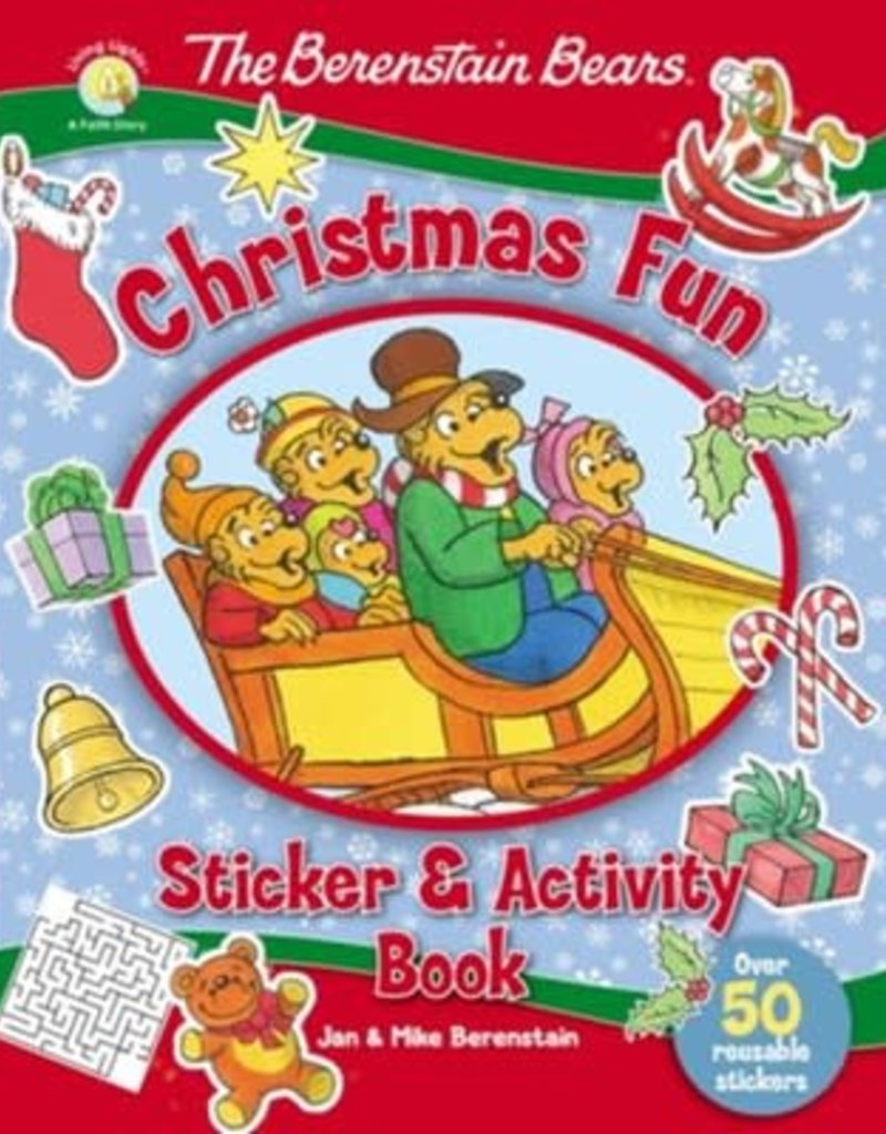 The Berenstain Bears Christmas Fun Sticker and Activity Book