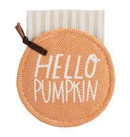 Hello Pumpkin Pot Holder Set