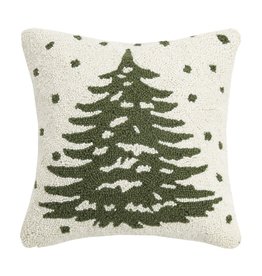 Christmas Tree Hook Pillow 16"x16"