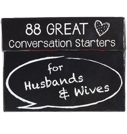 Conversation Starters-88 Great Conversation Starters For Husbands & Wives