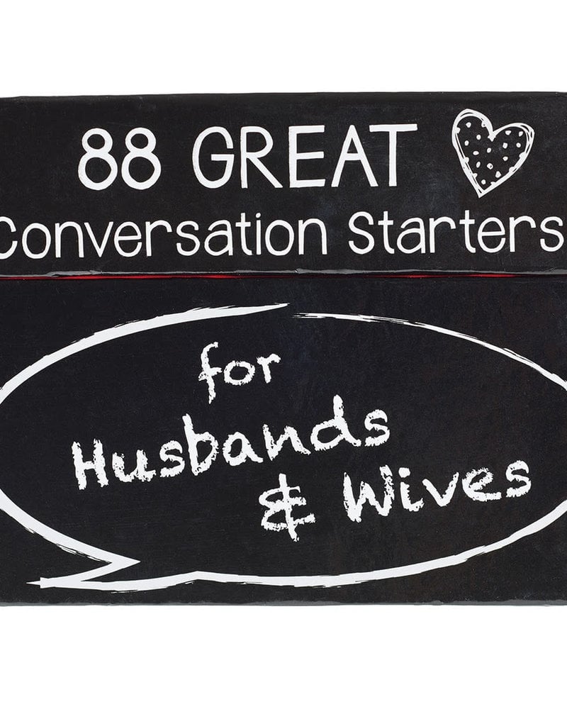 Conversation Starters-88 Great Conversation Starters For Husbands & Wives