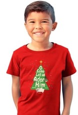 Kids Adore Him Christmas T