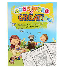 God's Word is Great Coloring and Activity Book - Psalm 119