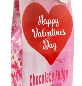 Valentine's Day Chocolate Fudge Cheesecake Dip Gift Box