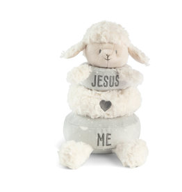 Stackable Plush - Jesus Loves Me Lamb