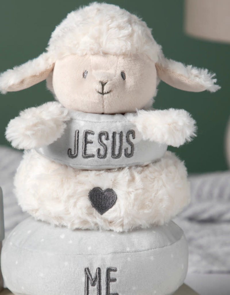 Stackable Plush - Jesus Loves Me Lamb