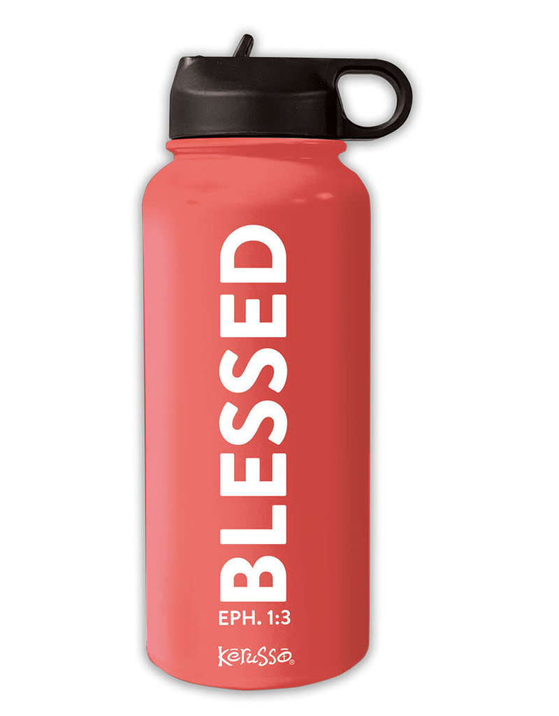 Kerusso 32 oz Stainless Steel Bottle Blessed