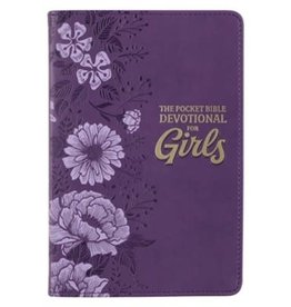 Pocket Bible Devotional for Girls Faux Leather