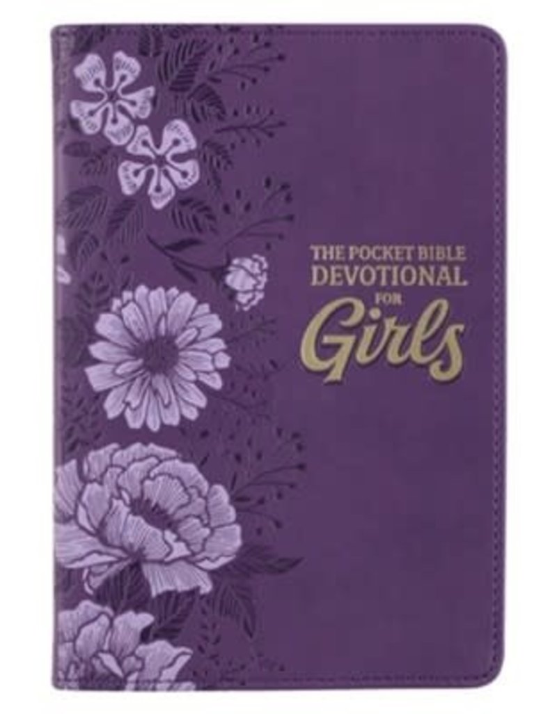 Pocket Bible Devotional for Girls Faux Leather