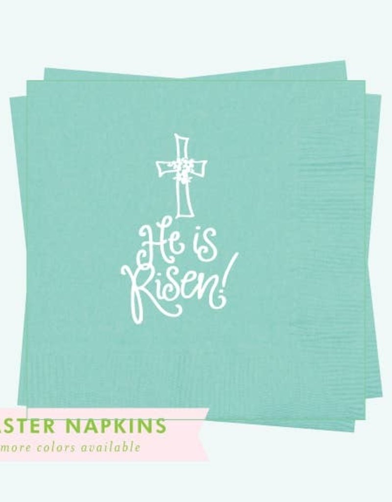 He is Risen!  Easter Napkins