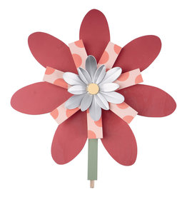 RED FLOWER TOPPER