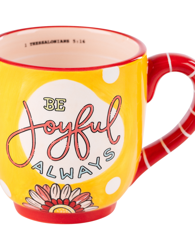 BE JOYFUL ALWAYS MUG