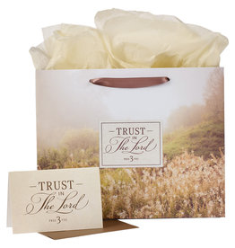 Trust in the LORD Large Landscape Gift Bag - Proverbs 3:5