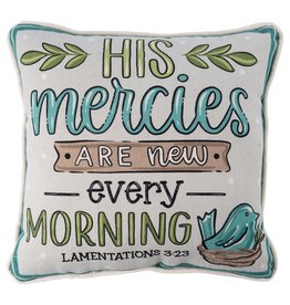MERCIES ARE NEW PILLOW