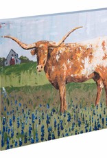 Texas Longhorn Small Canvas
