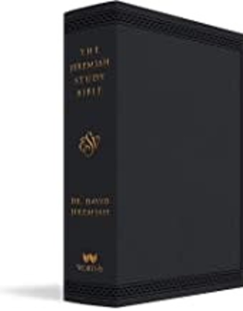 ESV The Jeremiah Study Bible-Black Leatherluxe