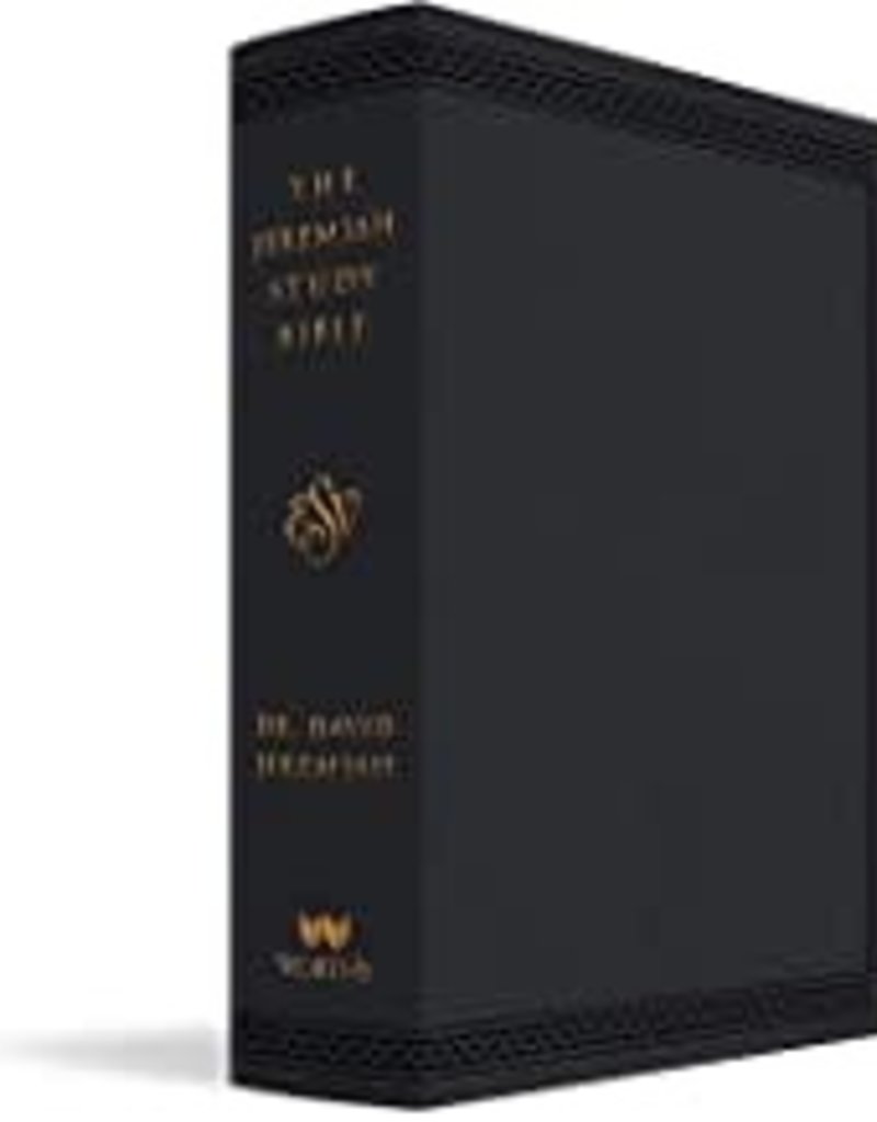 ESV The Jeremiah Study Bible-Black Leatherluxe Indexed