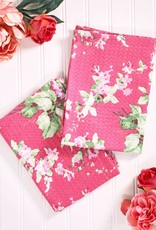 Cottage Rose Tea Towel Set of 2