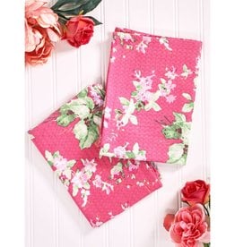 Cottage Rose Tea Towel Set of 2