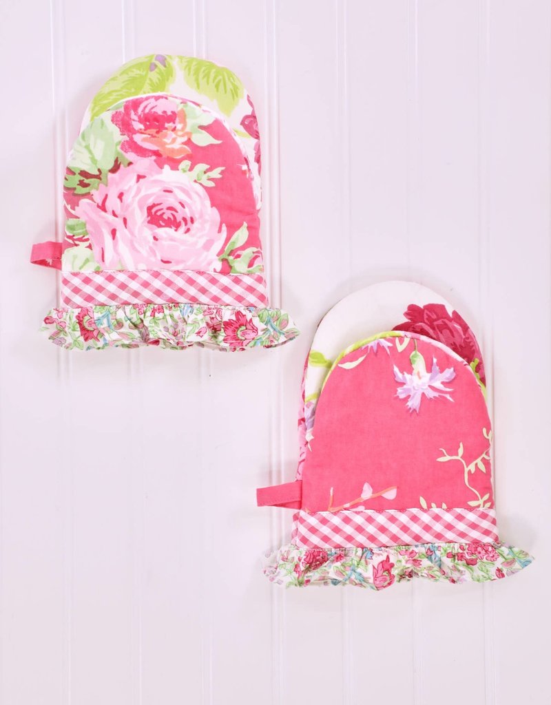 Flower Shop Mini Mitt Set of 2