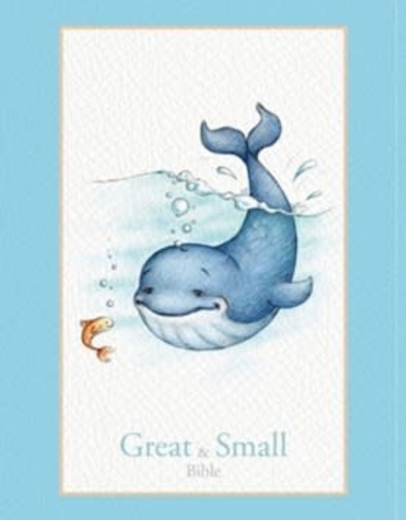 CSB Great and Small Bible, Blue LeatherTouch: A Keepsake Bible for Babies, Leather, imitation