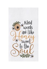 Kind Words Are Like Honey Kitchen Towel