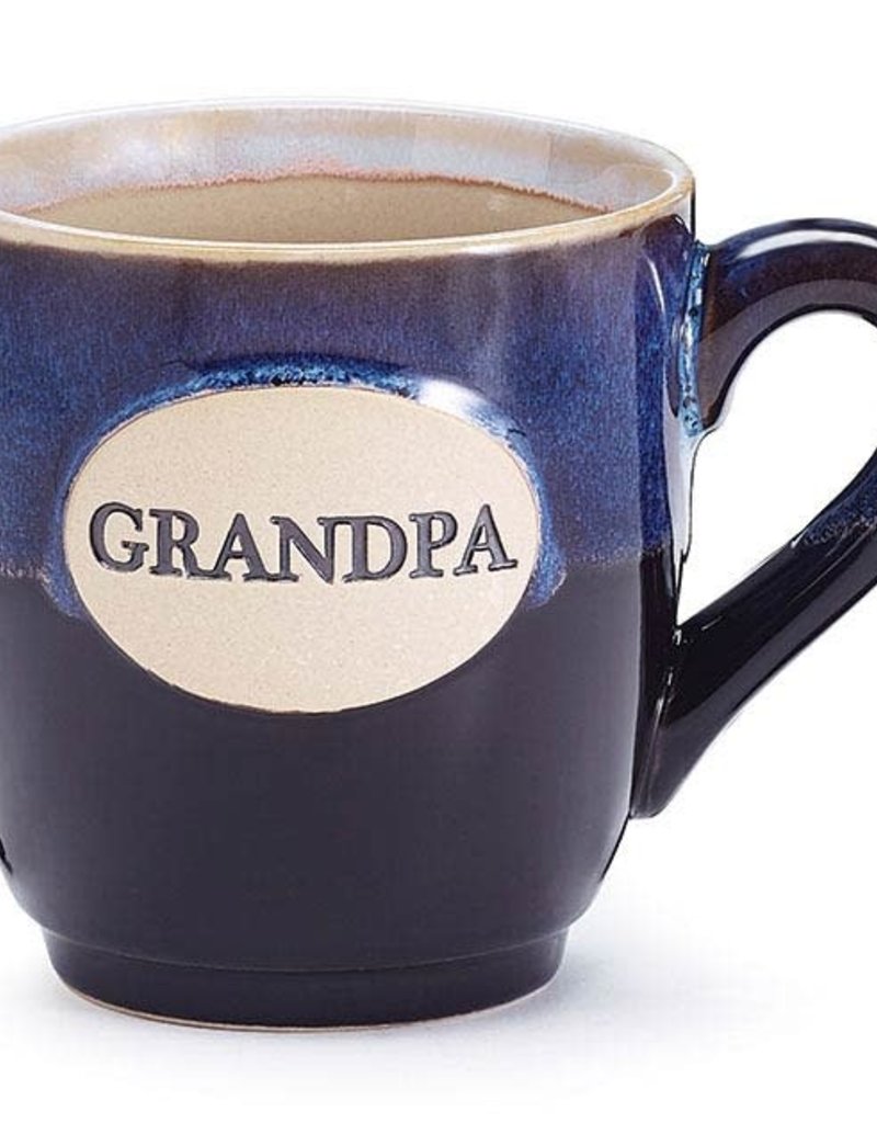 MUG PORCELAIN GRANDPA BLACK