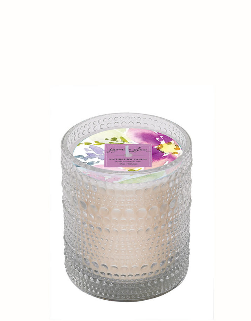 Jasmine Plum 12 oz. Soy Candle