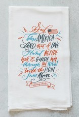 "God Bless America" - Tea Towel