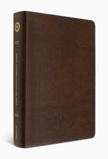 JOURNALING BIBLE,  SINGLE COLUMN, LARGE PRINT, Bonded Leather, Mocha