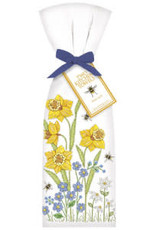 Daffodil Embroidery Towel Set