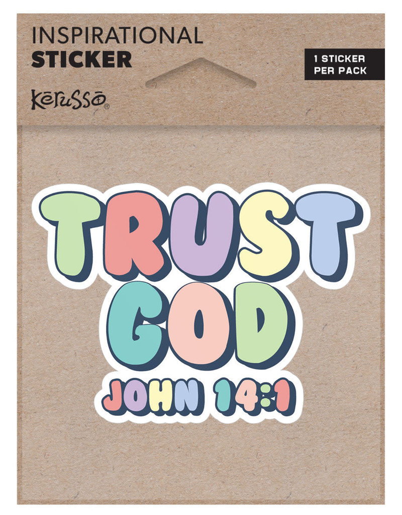 Sticker Trust God