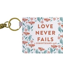 Love Never Fails, Keychain ID Case