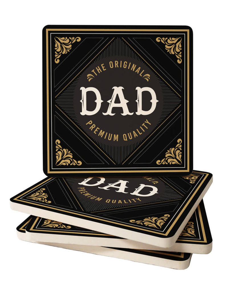 Quality Dad Coaster Set