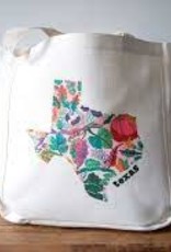 Spring Veggie State Tote- Texas