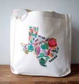 Spring Veggie State Tote- Texas