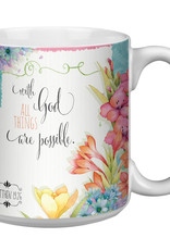With God All Things Are Possible 20 oz Mug