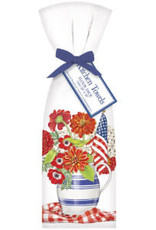 Patriotic Hydrangea Towel Set