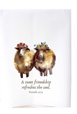 SWEET FRIENDSHIP FLOUR SACK TOWEL