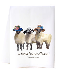 A FRIEND LOVES FLOUR SACK TOWEL