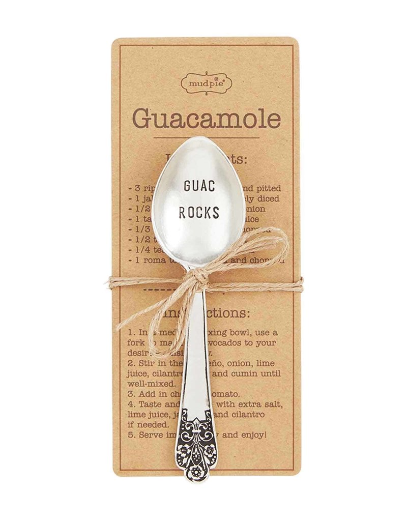 GUAC SPOON AND RECIPE SET