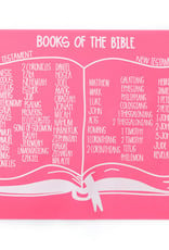 Books of the Bible Placemat -Pink