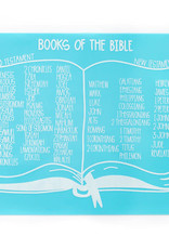 Books of the Bible Placemat -Blue