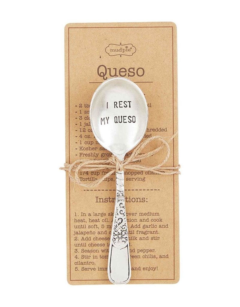 I Rest My Queso Recipe Spoon