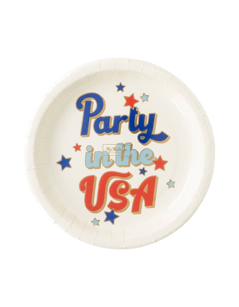 Party in the USA Plate