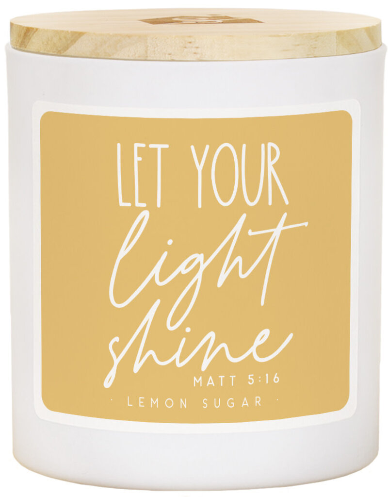 Light Shine Candle- Lemon Sugar